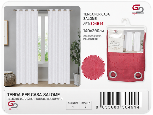 TENDA PER CASA SALOME 140*290CM