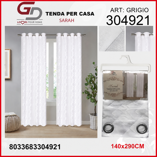 TENDA PER CASA SARAH 140*290CM 140*290CM