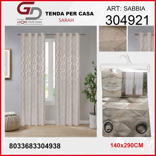 TENDA PER CASA SARAH 140*290CM 140*290CM