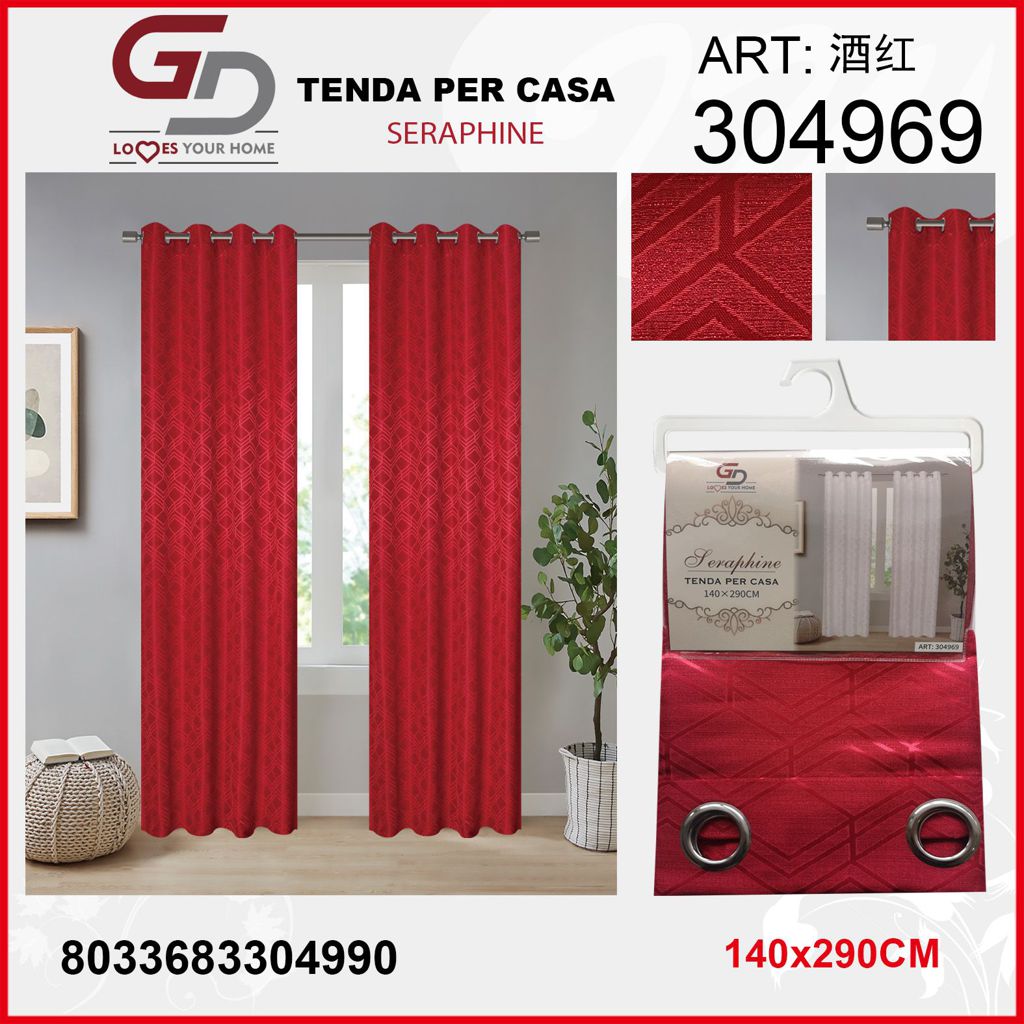 TENDA PER CASA SERAPHINE 140*290CM