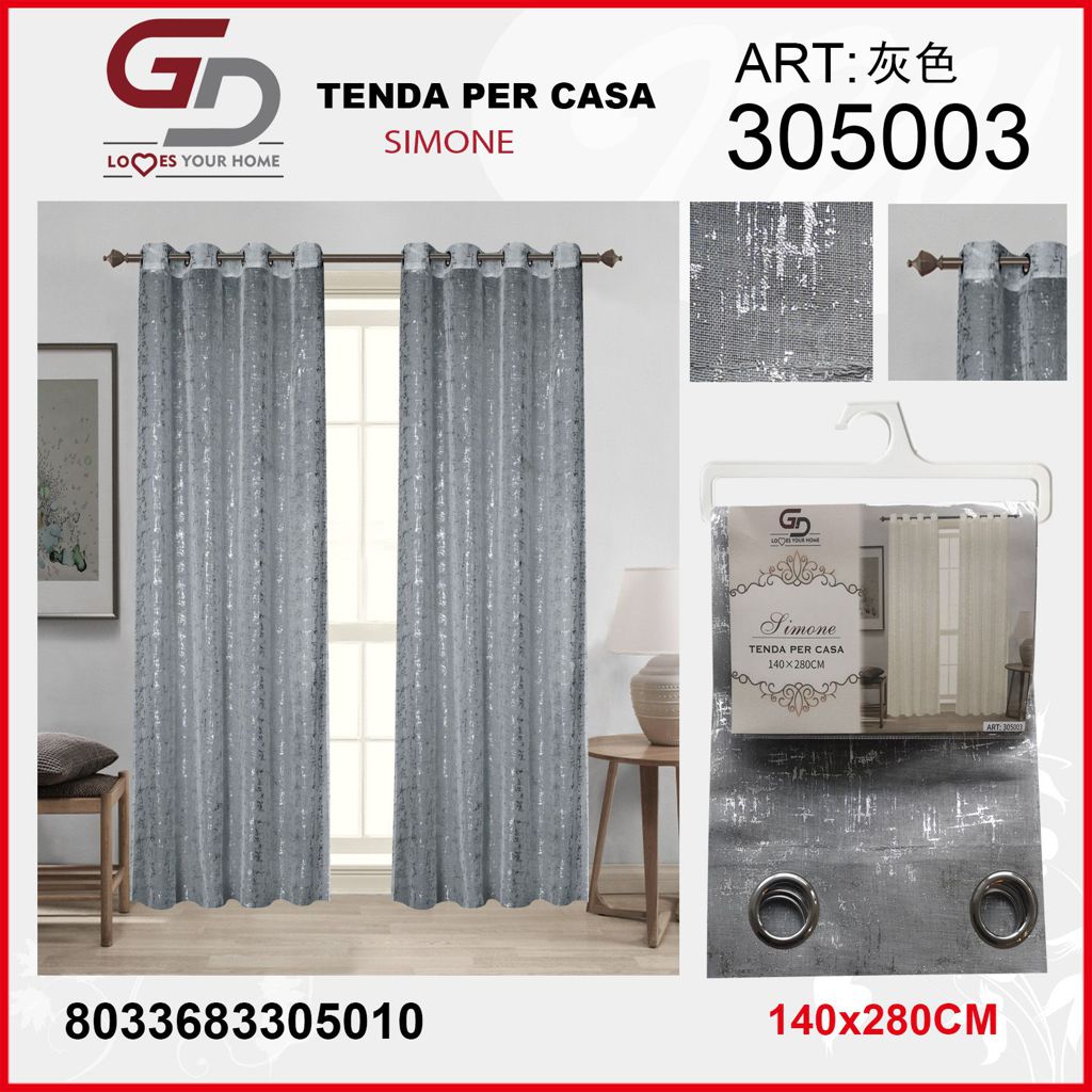 TENDA PER CASA SIMONE 140*280CM