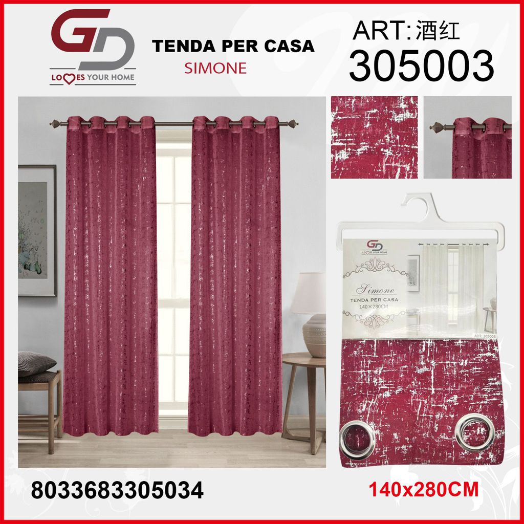 TENDA PER CASA SIMONE 140*280CM