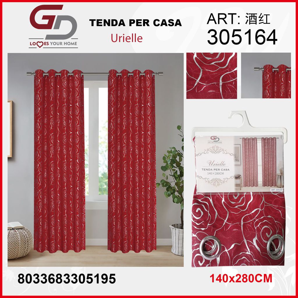 TENDA PER CASA URIELLE 140*280CM