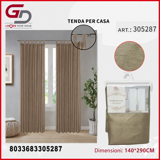 TENDA PER CASA VIOLETTE 140*280CM