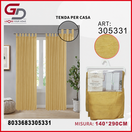 TENDA PER CASA VIOLETTE 140*280CM