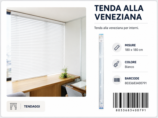 TENDE ALLA VENEZIANA 180*180CM