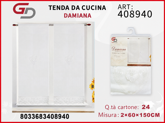 TENDA DA CUCINA DAMIANA 2*60*150CM