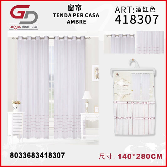 TENDA PER CASA AMBRE 140*280CM