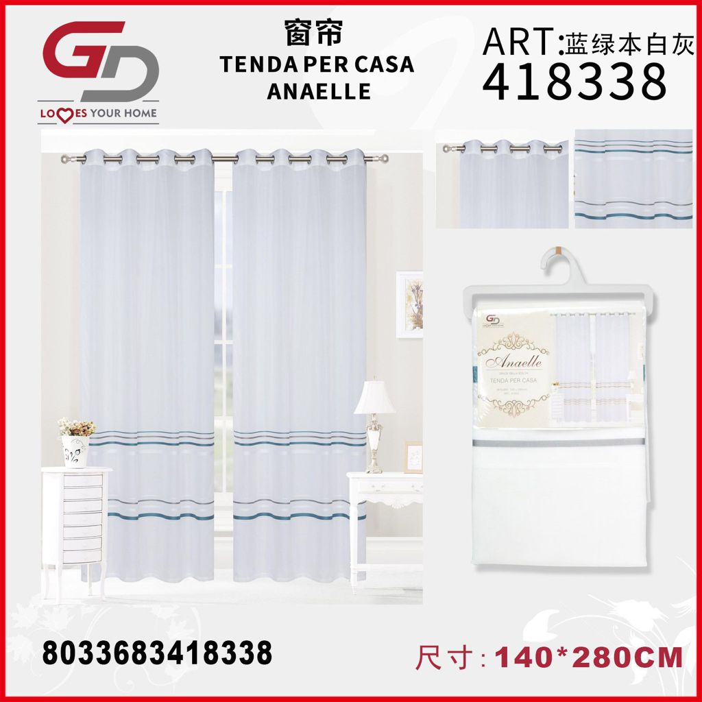 TENDA PER CASA ANAELLE 140*280CM