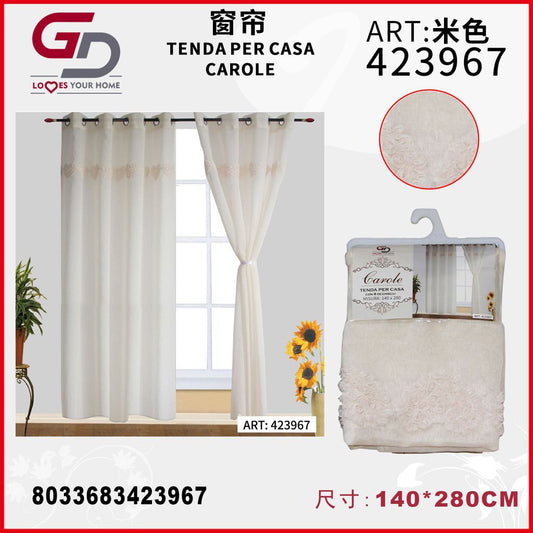 TENDA PER CASA CAROLE 140*280CM