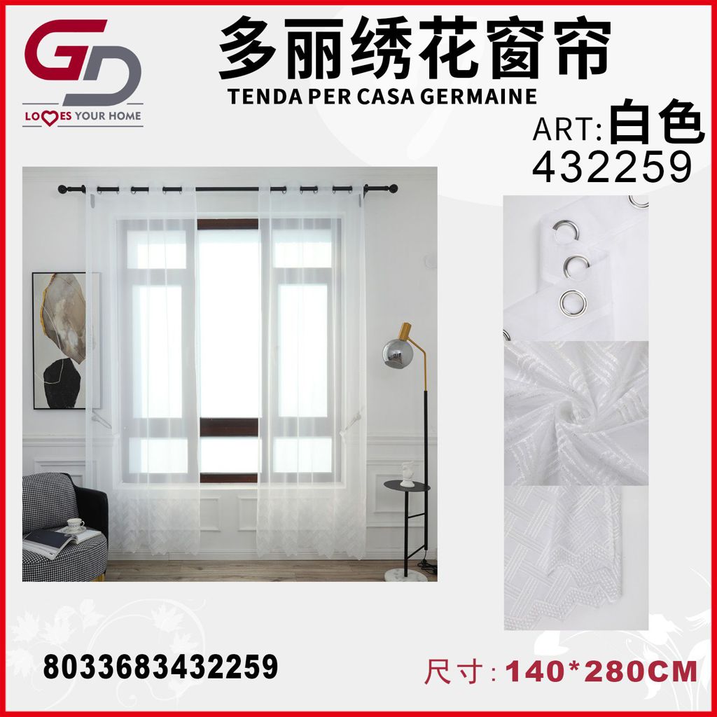 TENDA PER CASA GERMAINE 140*280CM