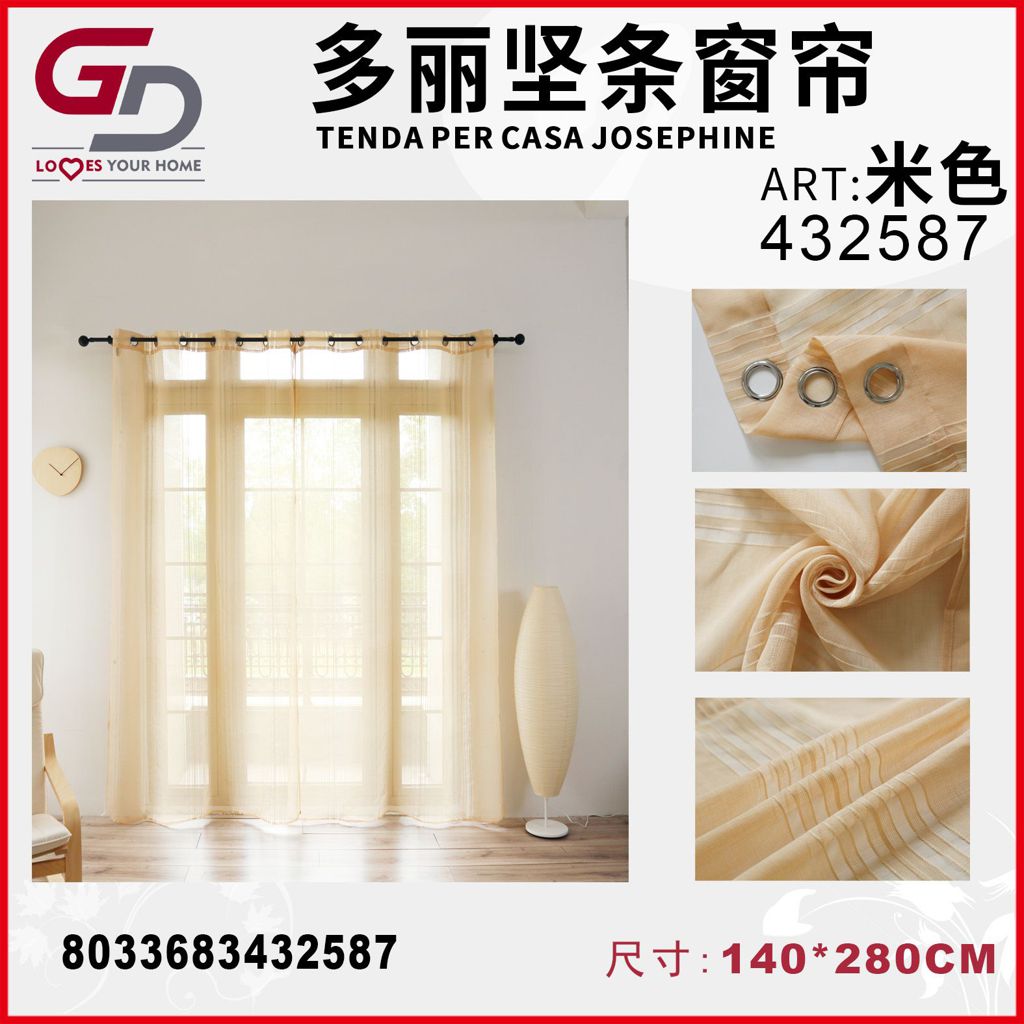 TENDA PER CASA JOSEPHINE 140*280CM