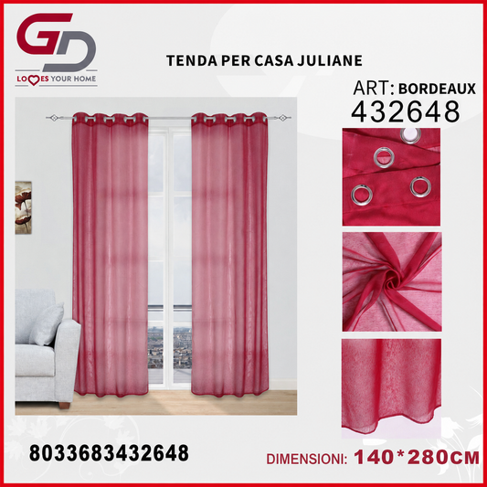 TENDA PER CASA JULIANE 140*280CM