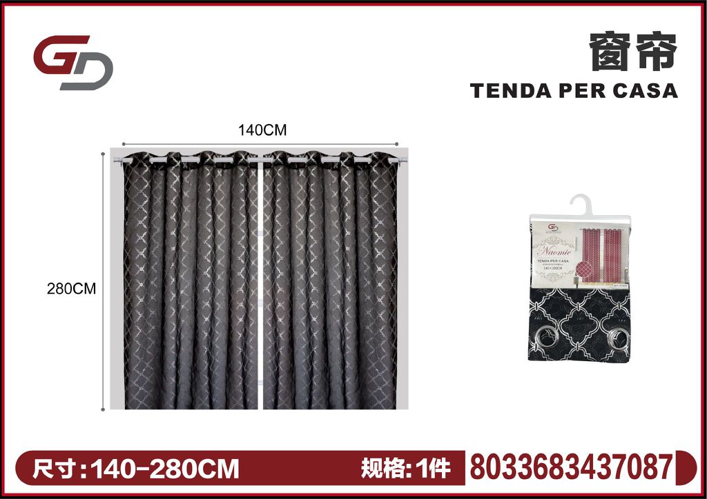 TENDA PER CASA NAOMIE 140*280CM