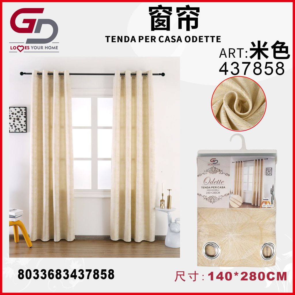 TENDA PER CASA ODETTE 140*280CM