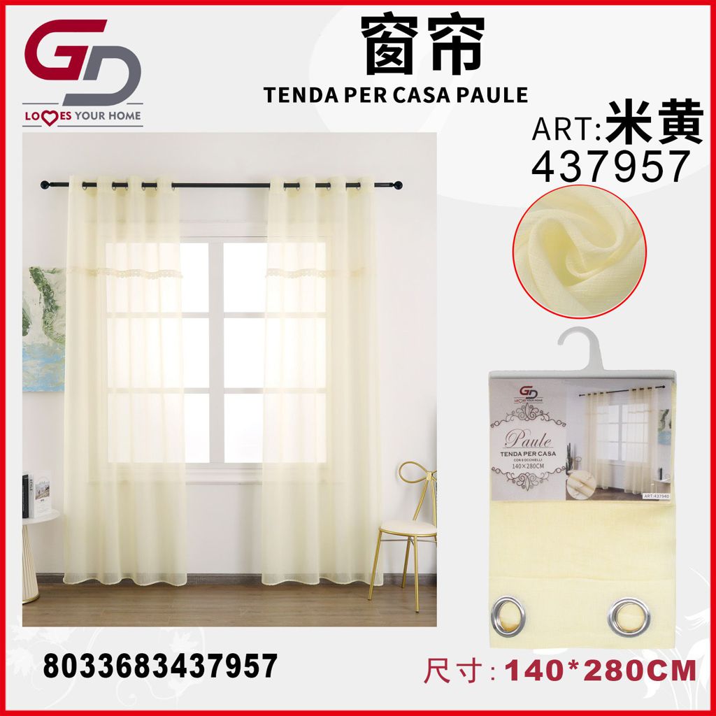 TENDA PER CASA PAULE 140*280CM