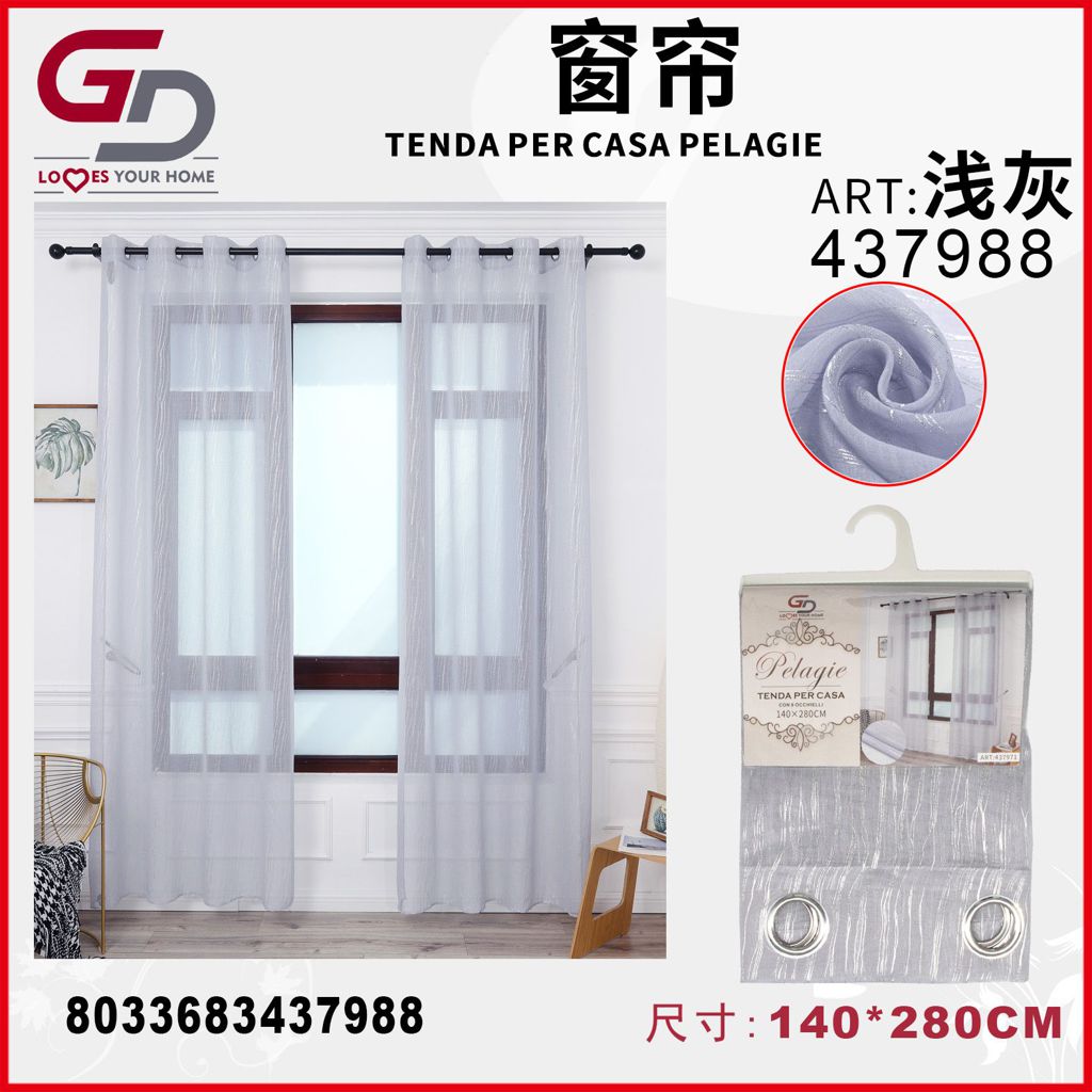 TENDA PER CASA PELAGIE 140*280CM