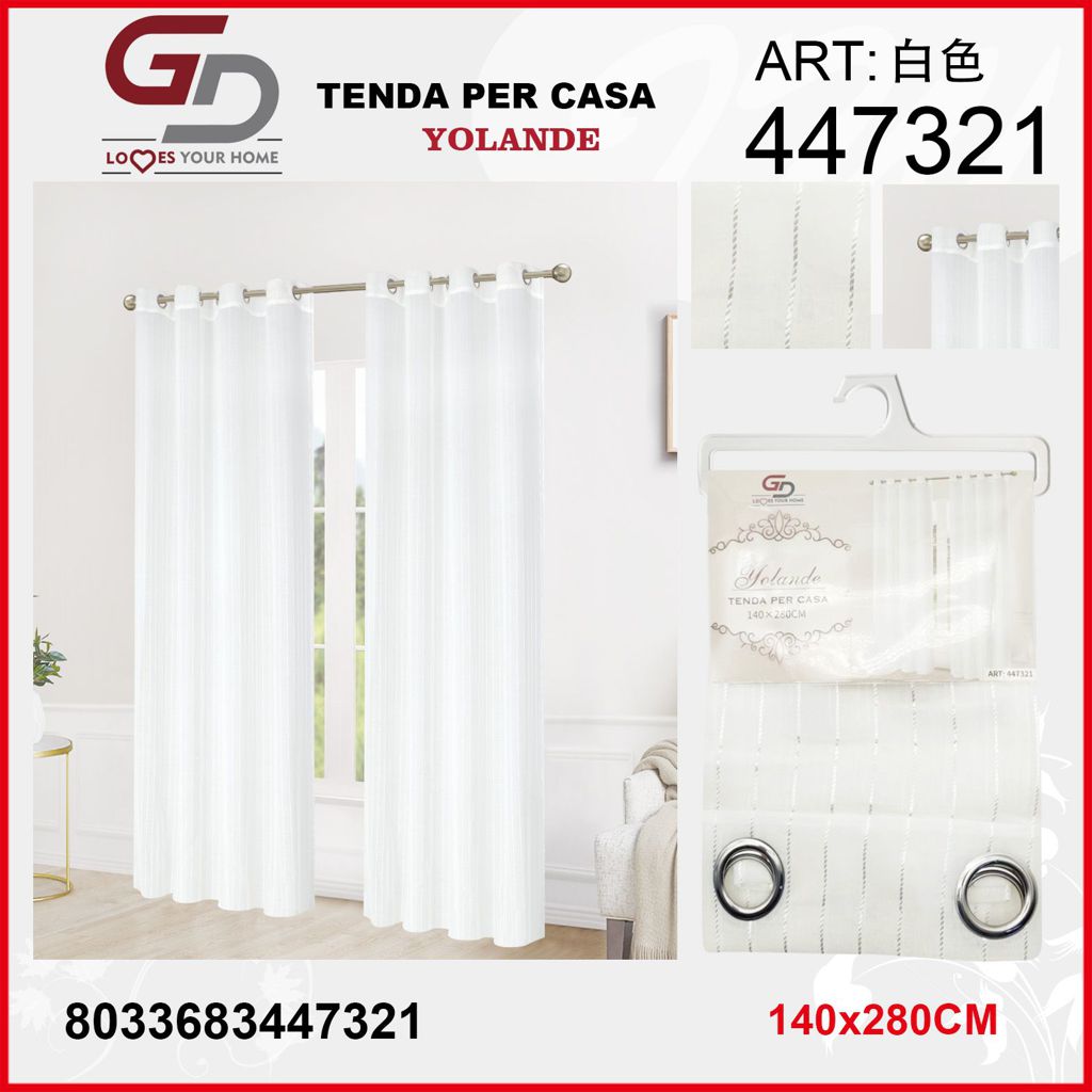 TENDA PER CASA YOLANDE 140*280CM