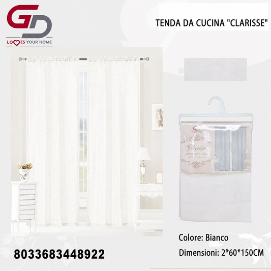 TENDA DA CUCINA CLARISSE 2*60*150CM