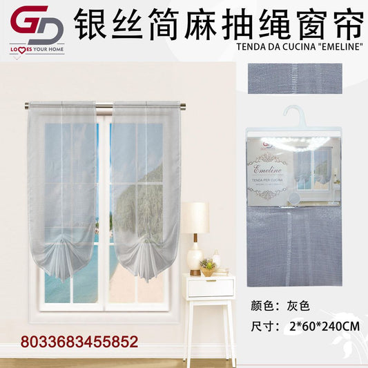 TENDA DA CUCINA EMELINE 2*60*240CM 2*60*240CM