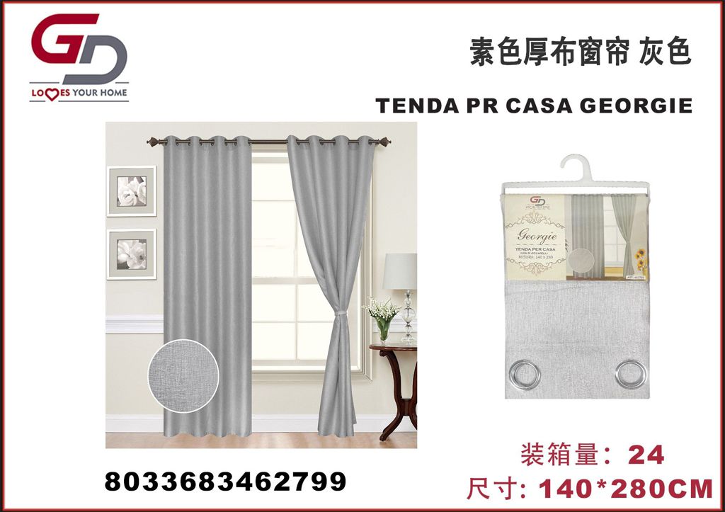 TENDA PR CASA GEORGIE 140*280CM
