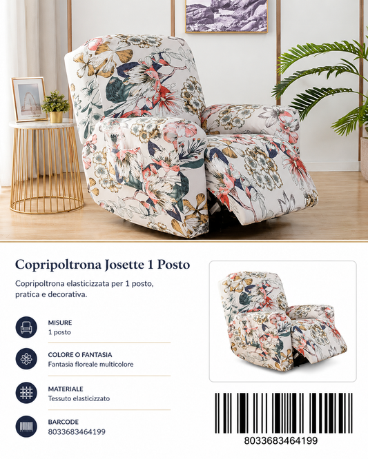 Copripoltrona Josette 1 Posto