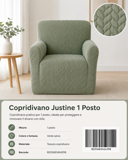 Copridivano Josette 3 Posti - 8033683464298