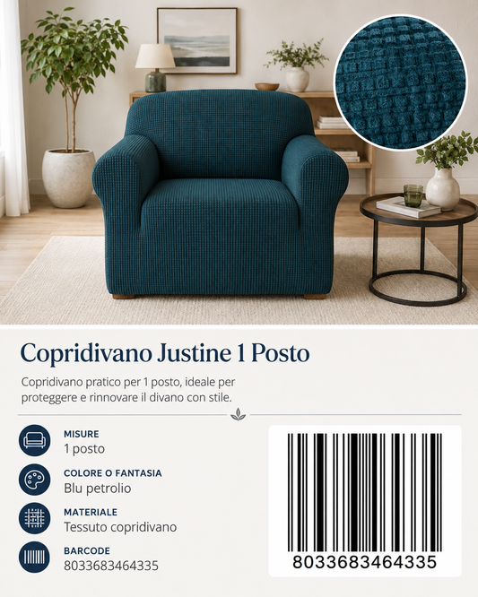 Copridivano Josette 3 Posti - 8033683464335