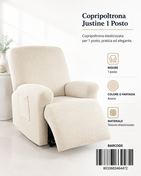 Copripoltrona Justine 1 Posto