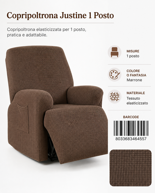Coprisedia Josette 2 Pezzi