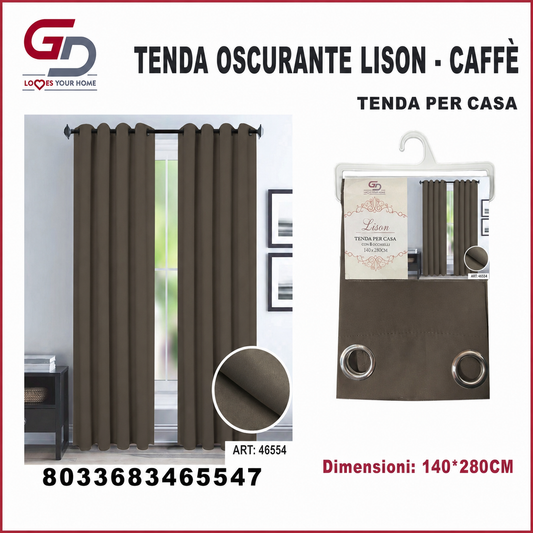 TENDA PER CASA LISON 140*280CM 140*280CM