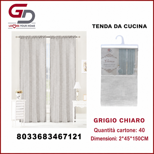 TENDA DA CUCINA CLARISSE 2*45*150CM
