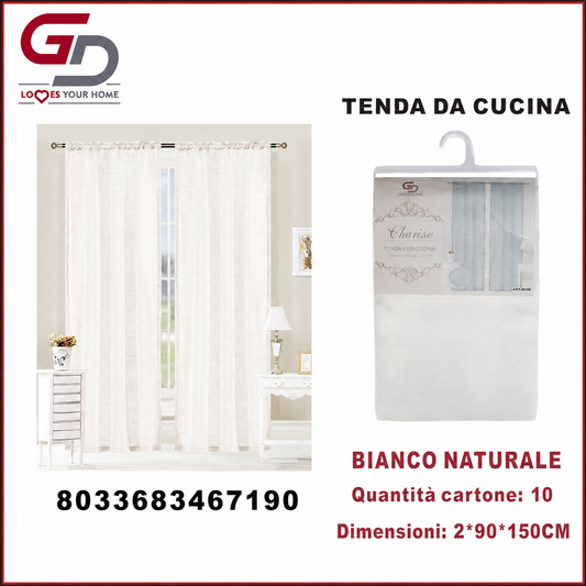 TENDA DA CUCINA CLARISSE 2*90*150CM
