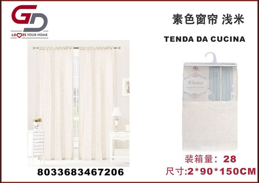 TENDA DA CUCINA CLARISSE 2*90*150CM