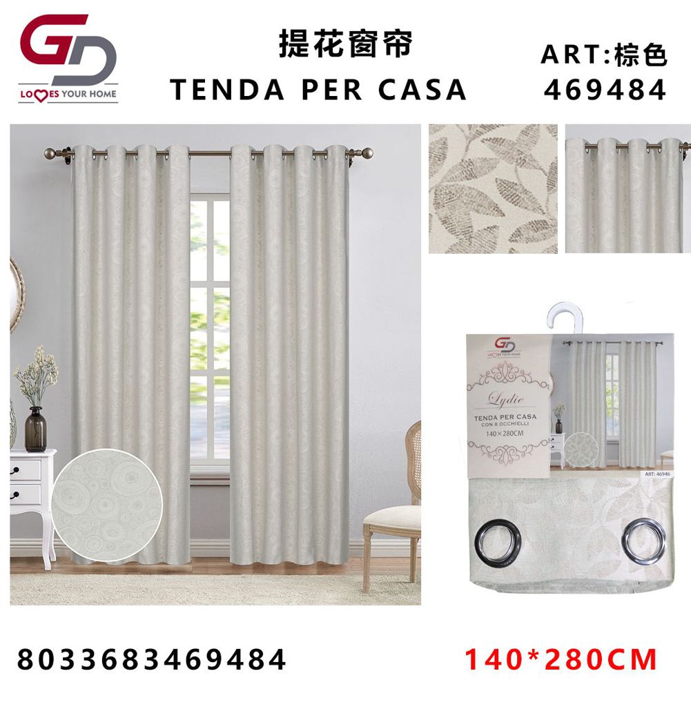 TENDA PER CASA Lydie 140*280CM