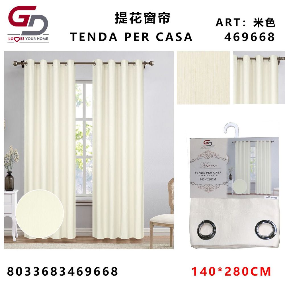 TENDA PER CASA Marie 140*280CM