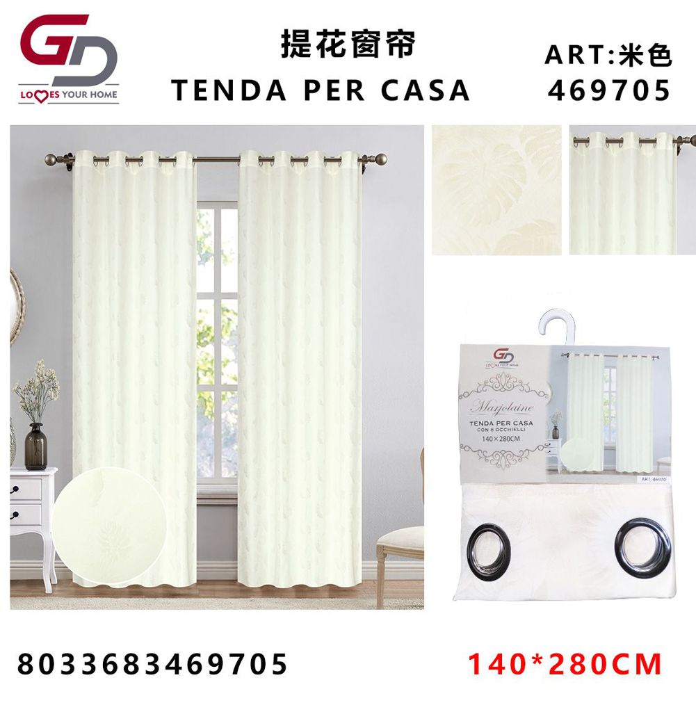 TENDA PER CASA Marjolaine 140*280CM
