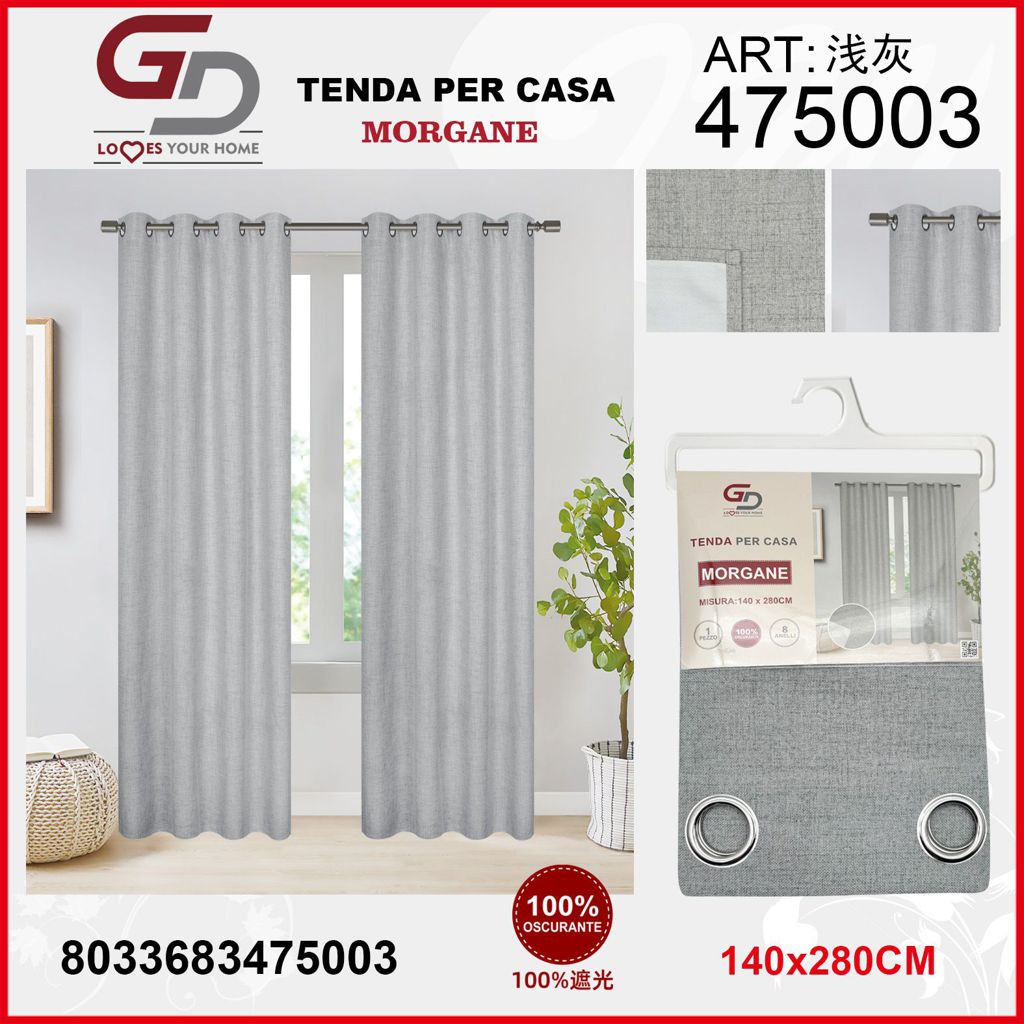 TENDA PER CASA MORGANE 140X280CM