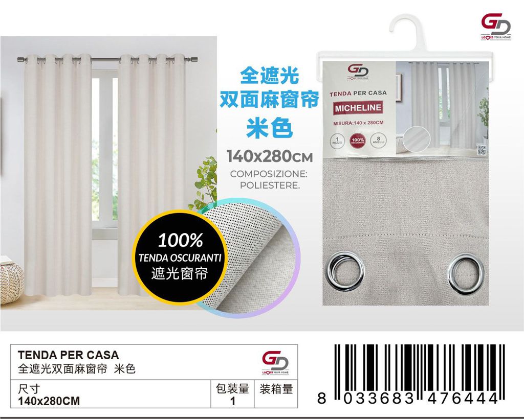 TENDA PER CASA MICHELINE 140X280CM