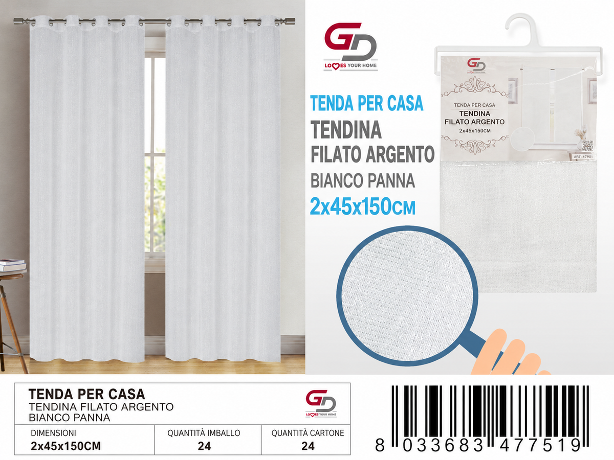TENDA PER CASA 45*150CM