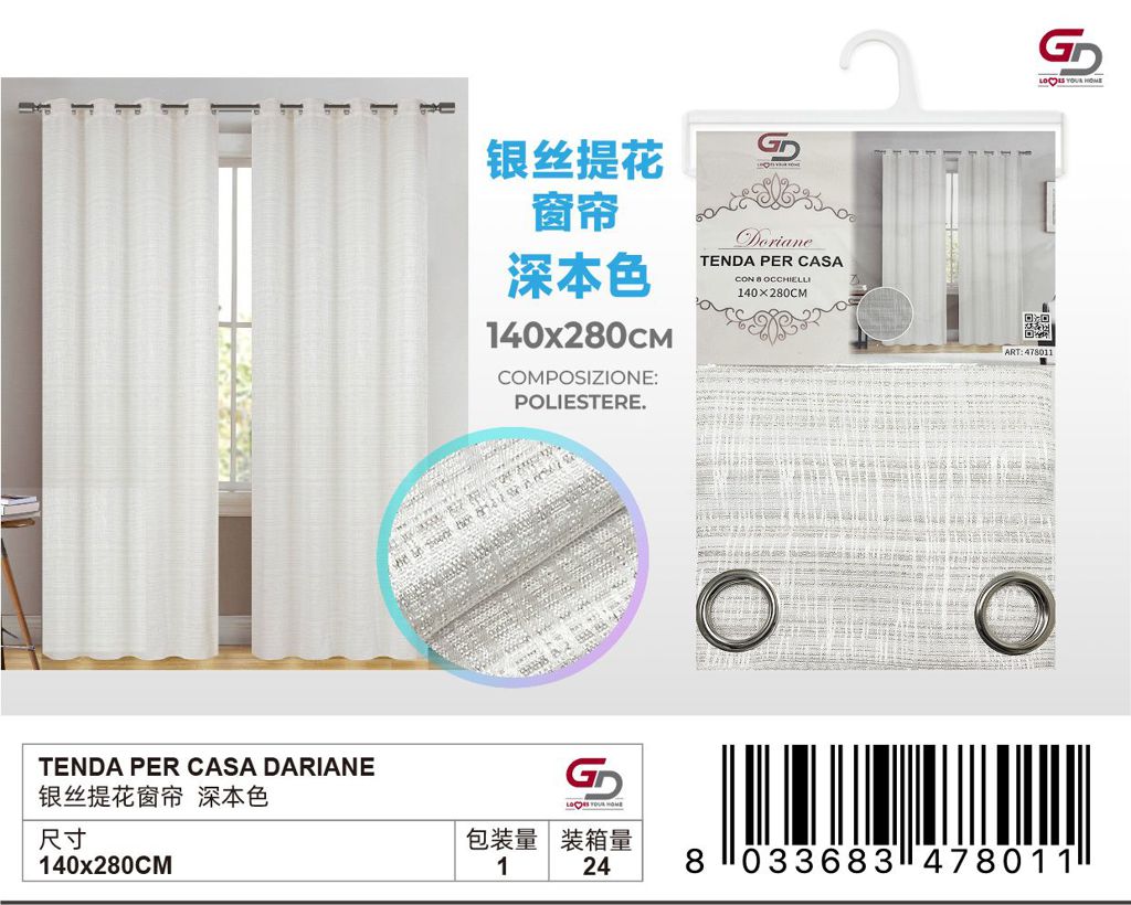 TENDA PER CASADARIANE 140*280CM