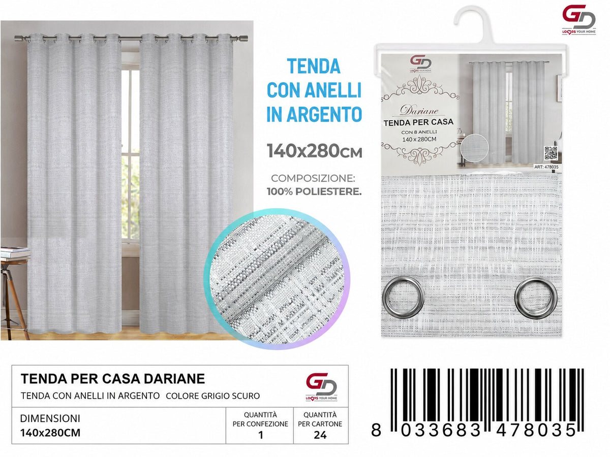 TENDA PER CASA DARIANE 140*280CM