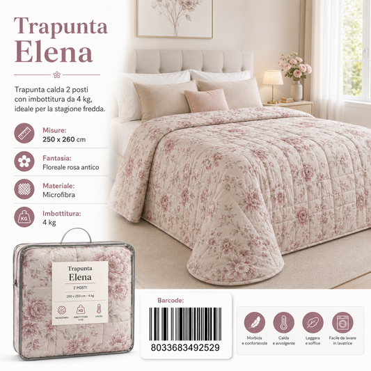 Trapunta Elena Stp 2P Dis.41 Peso Trapunta 4Kg - 8033683492529