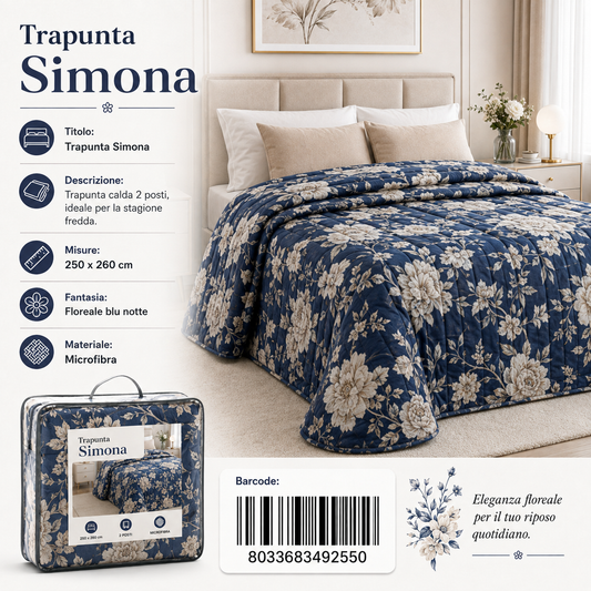 Trapunta Simona 3 Stp 1P1/2 - 8033683492550