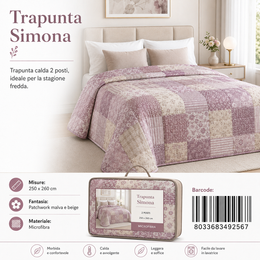 Trapunta Simona 3 Stp 2P - 8033683492567