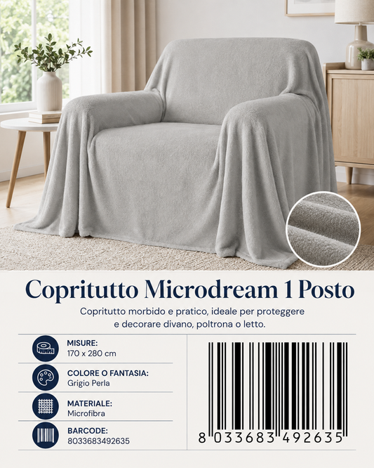 Copritutto Microdream 1P Ass.4 - 8033683492635