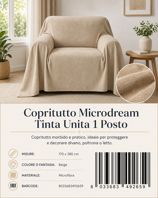 Copritutto Microdream T.U. 1P - 8033683492659