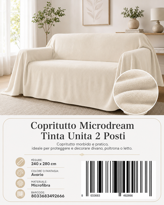 Copritutto Microdream T.U. 2P - 8033683492666