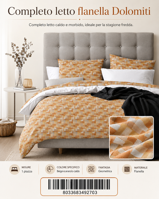 Comp Lenz Flanella Dolomiti Ass.6 1P - 8033683492703