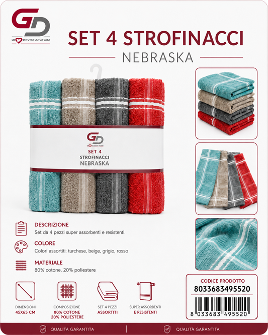Set 4 Strof Inca 45*65